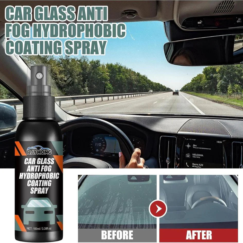 Spray anti empaño cristales coche hidrof